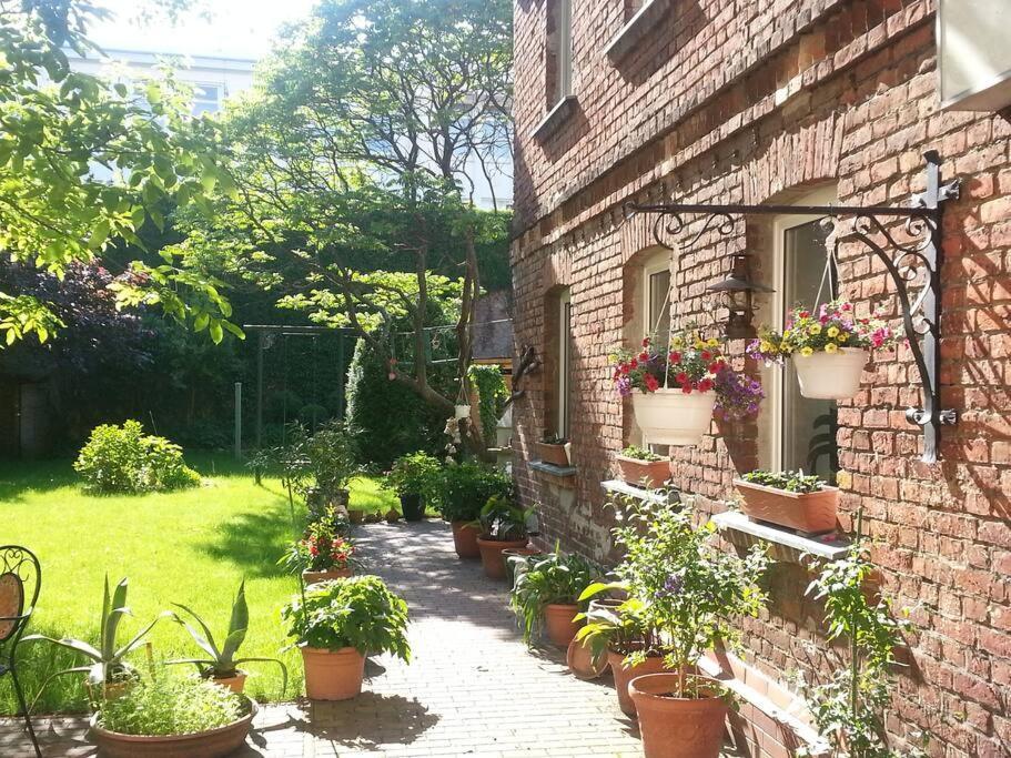 City Appartement Mit Garten, Zentral Und Trotzdem Ruhig Cottbus Kültér fotó