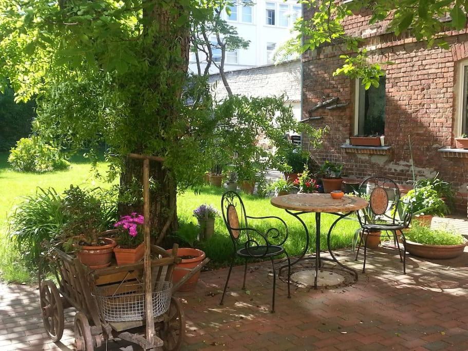 City Appartement Mit Garten, Zentral Und Trotzdem Ruhig Cottbus Kültér fotó
